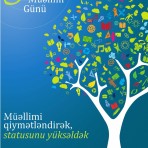 Təhsil naziri Mikayıl Cabbarovun 5 oktyabr - Beynəlxalq Müəllimlər Günü ilə bağlı təbriki