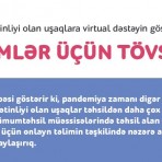 Onlayn təlimin təşkilində müəllimlər üçün tövsiyələr