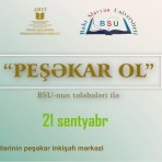 "Peşəkar ol" proqramı əsasında təlimlərə start verilir