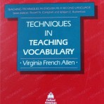 İngilis dili müəllimləri üçün: TECHNIQUES IN TEACHING VOCABULARY (IX fəsil)